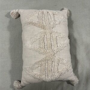 Threshold Cream Textured Pillow